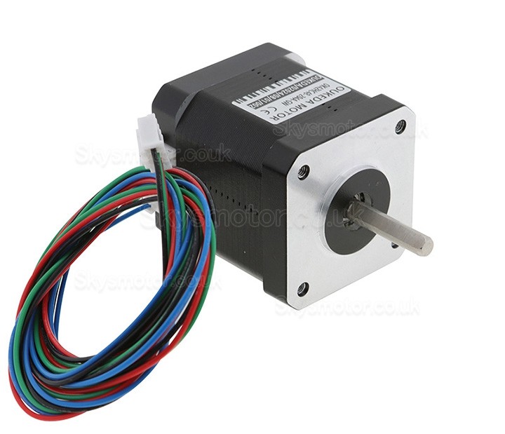 Oukeda Nema 17 High Temp Stepper Motor SMCU002907 1.8deg 60Ncm Insulation Class B 180C